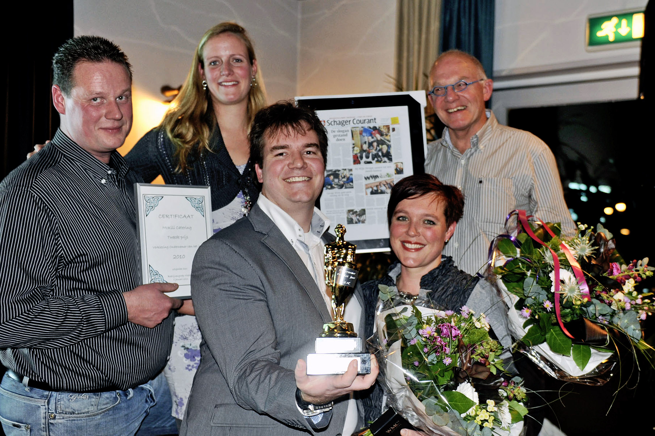 Wijn Design gekozen tot Ondernemer van het Jaar 2010