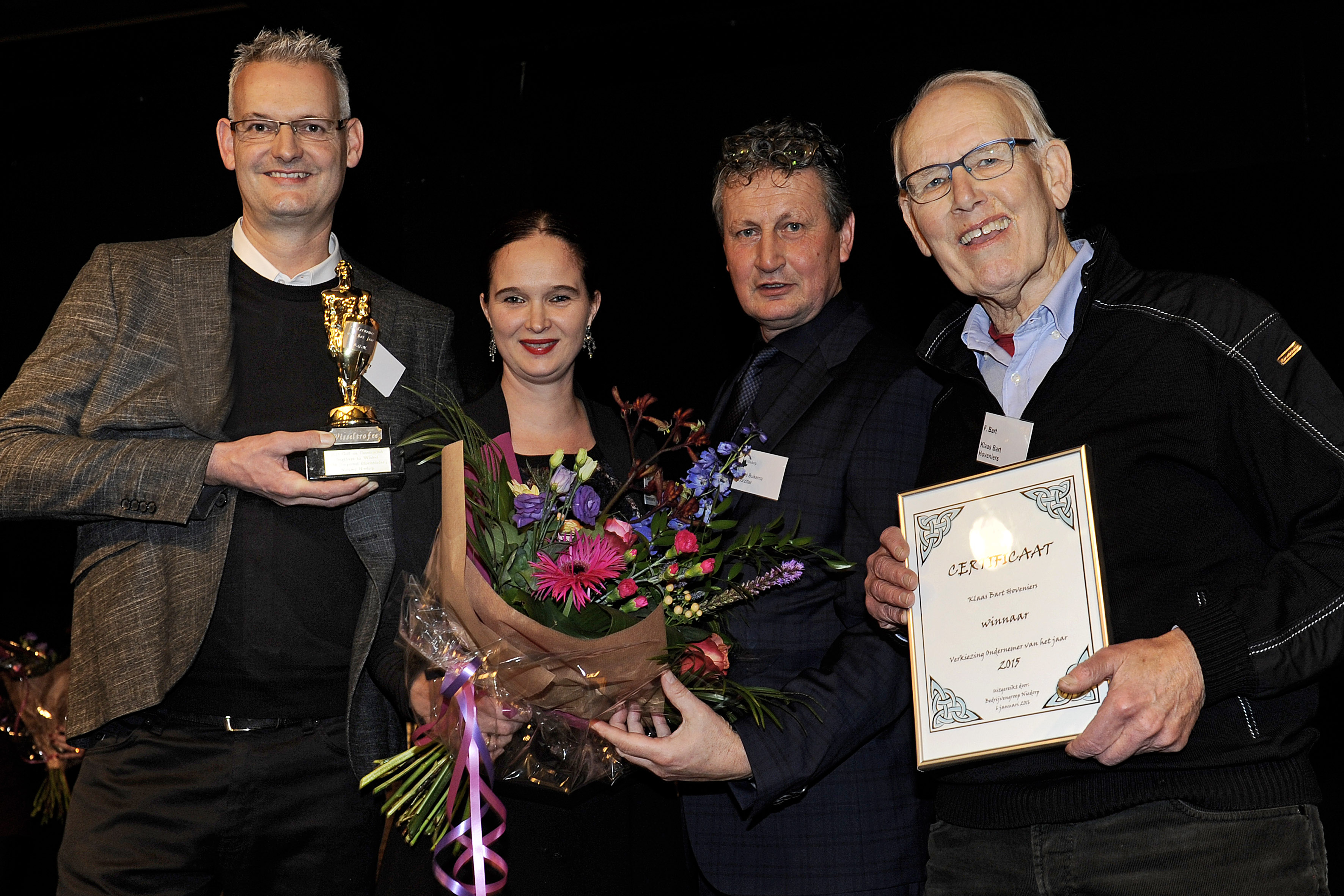  Klaas Bart Hoveniers uit Winkel gekozen tot Ondernemer van het Jaar 2015