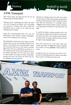AVW transport