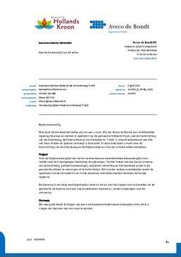 Brief gemeente 1
