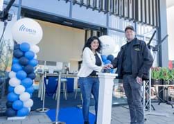 Feestelijke opening van het Glasvezel Informatiepunt Nieuwe Niedorp