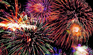 Plaatje vuurwerk