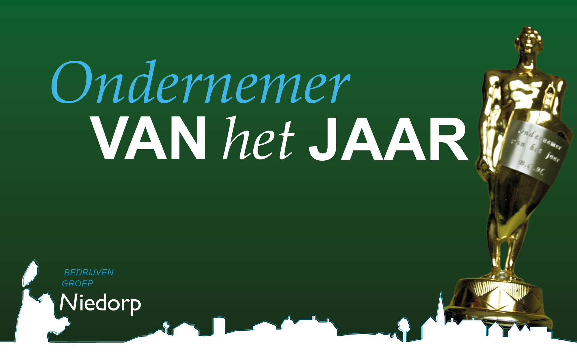 Bedrijvengroep Niedorp kiest wederom Ondernemer van het Jaar