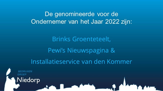 De genomineerden voor OvhJ 2022 zijn