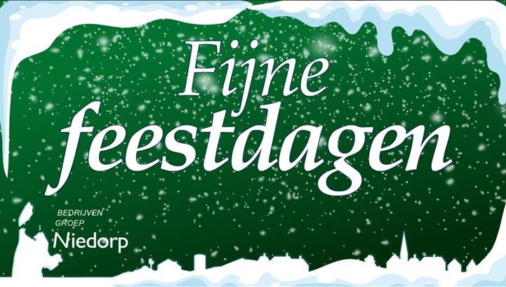 Sluiting secretariaat tussen kerst en oud & nieuw