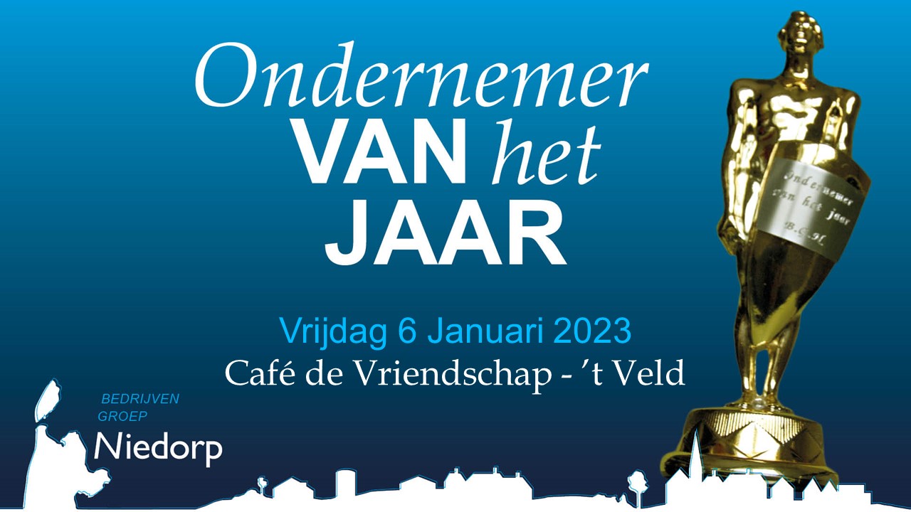 Herinnering - Uitnodiging Nieuwjaarsreceptie 6 januari 2023