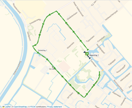 Afsluiting Trambaan Winkel