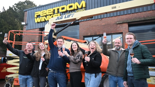Op bezoek bij de winnaar
