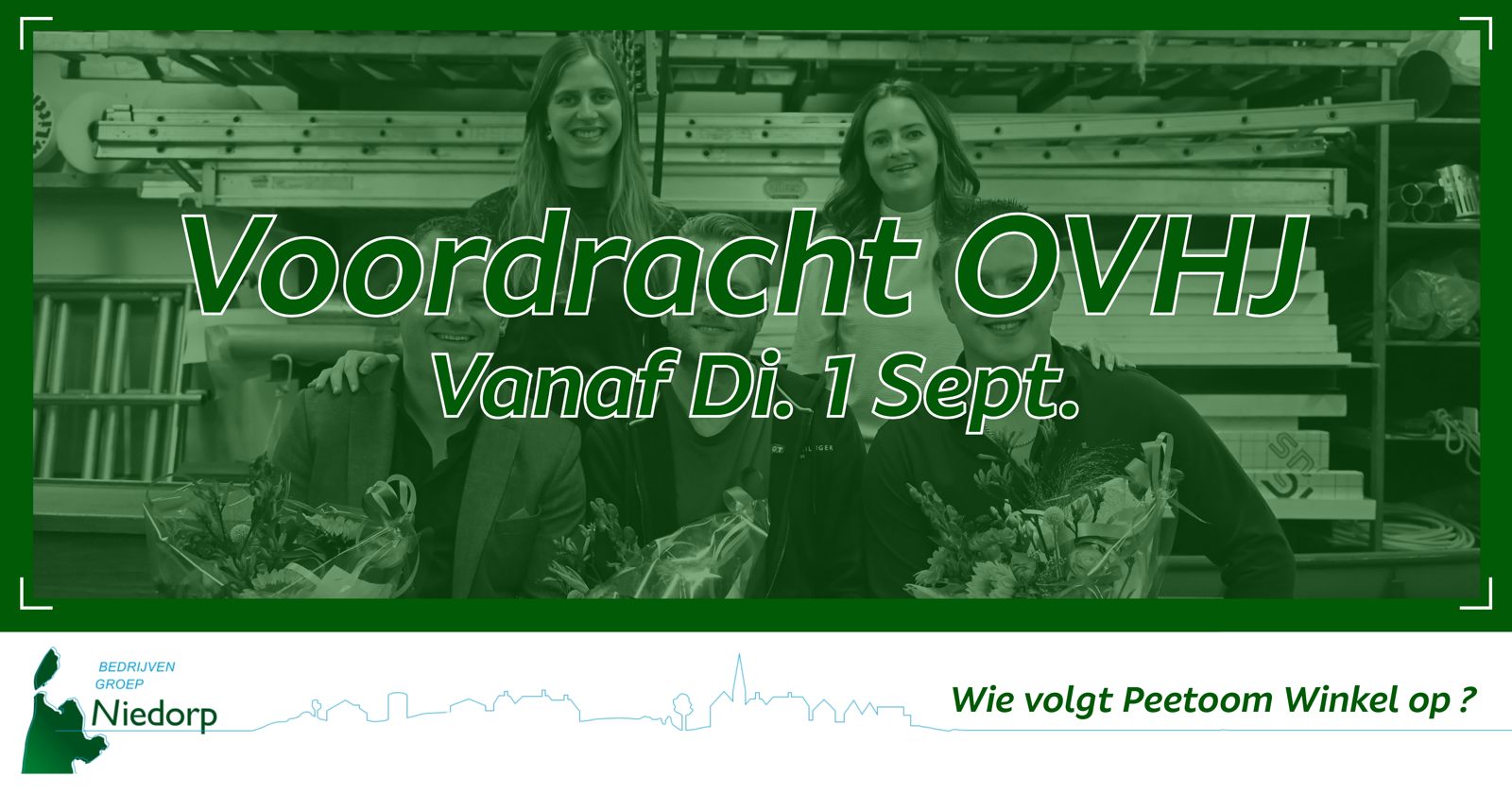 Wie volgt Peetoom Winkel op ?