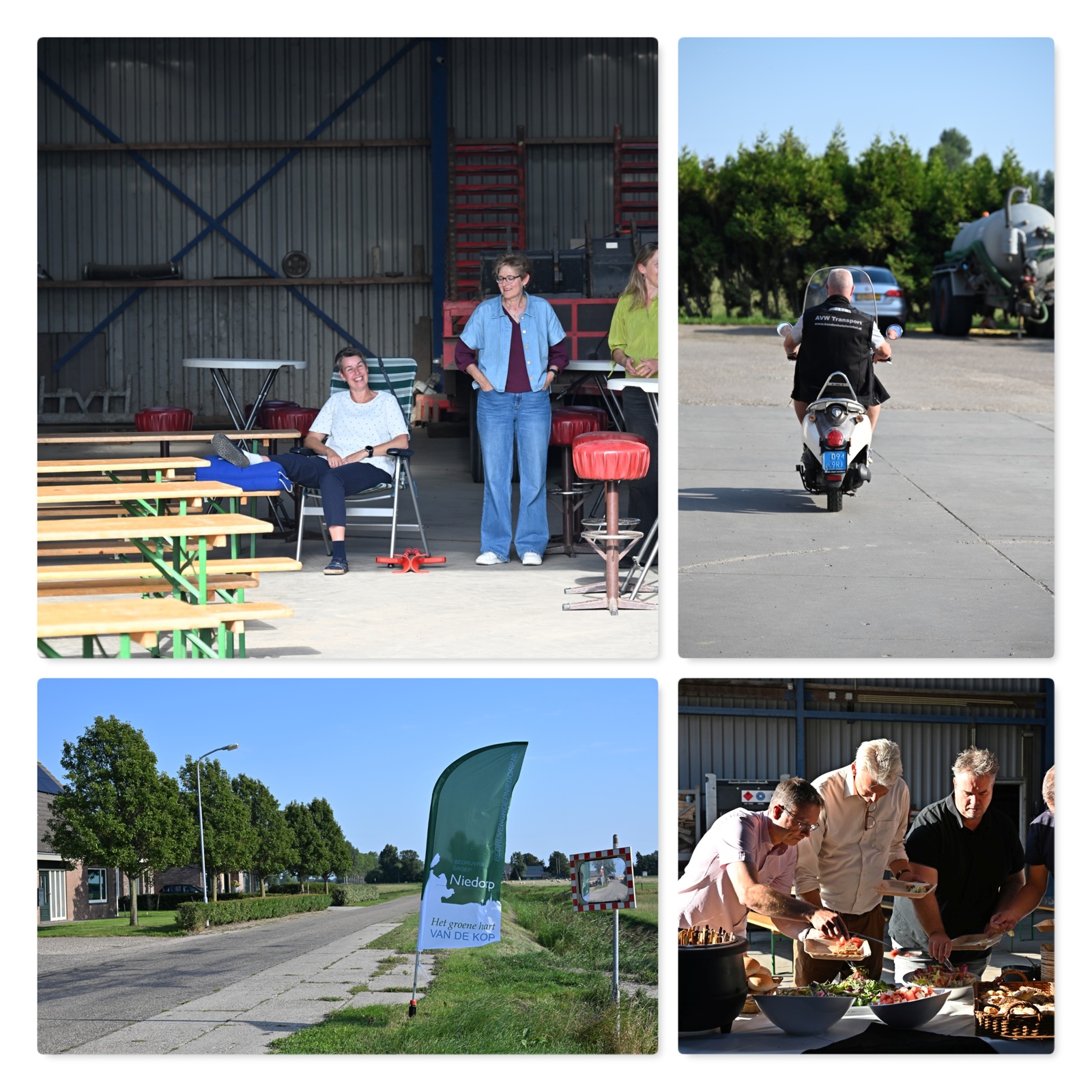 Geslaagd bedrijfsbezoek & BBQ